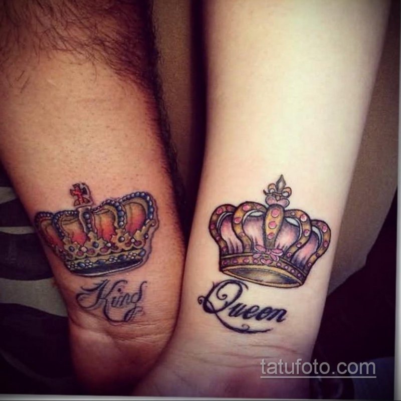 Татуировка Queen King