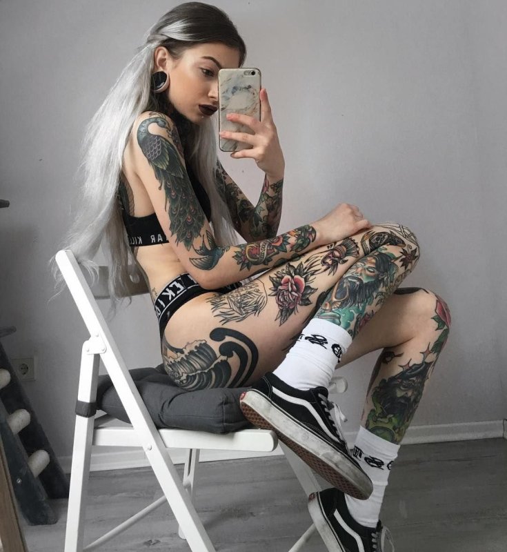 Модные Татуировки для девушек