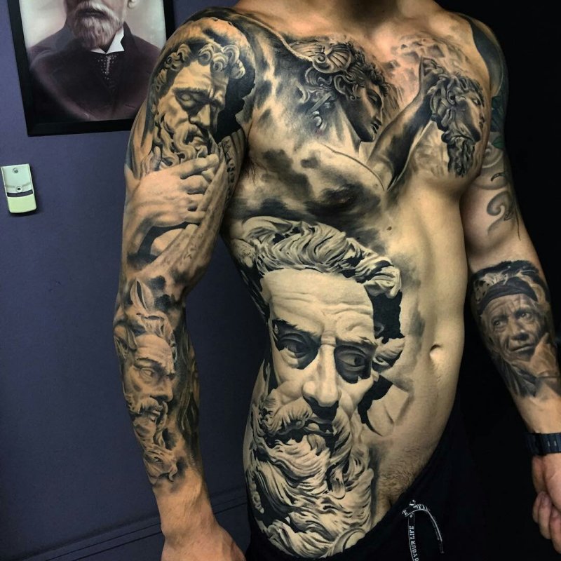 Мужская тату