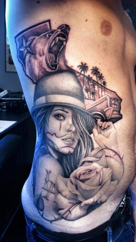 Тату Chicano