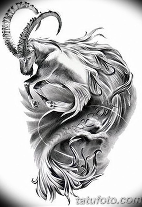 Capricorn Tattoo Телец