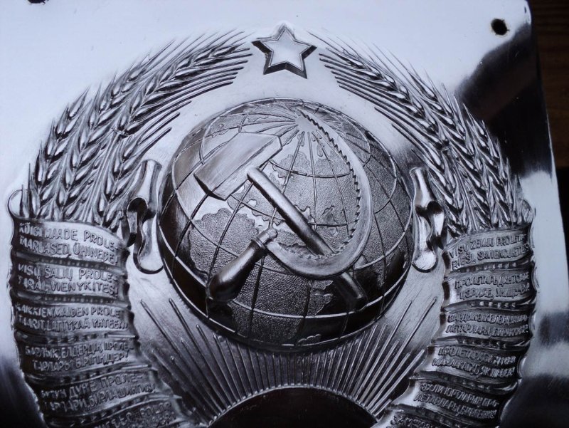 Тату герб СССР