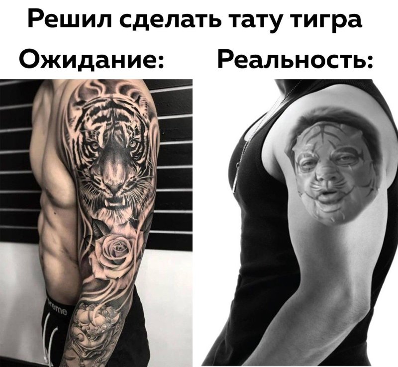 Перекрытие тату на спине