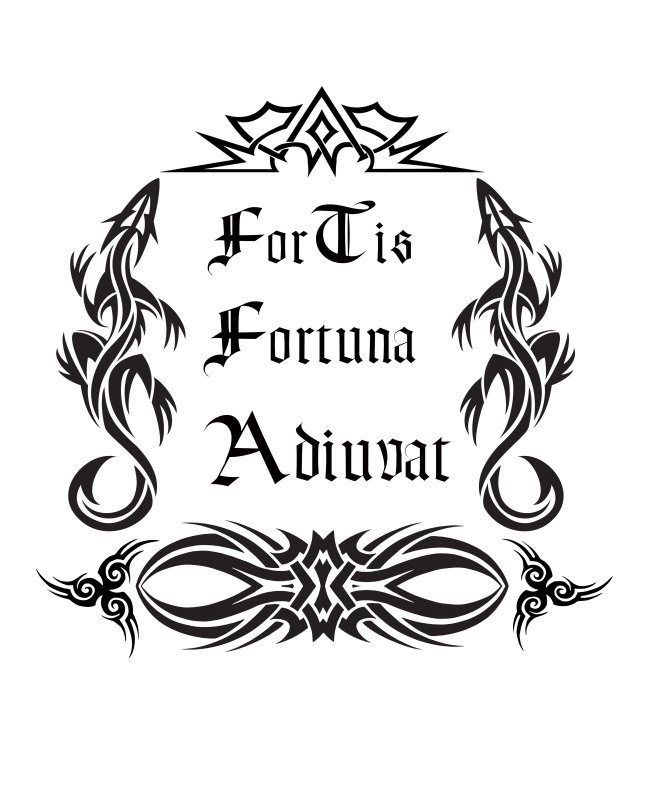 Fortes Fortuna adjuvat Wallpaper