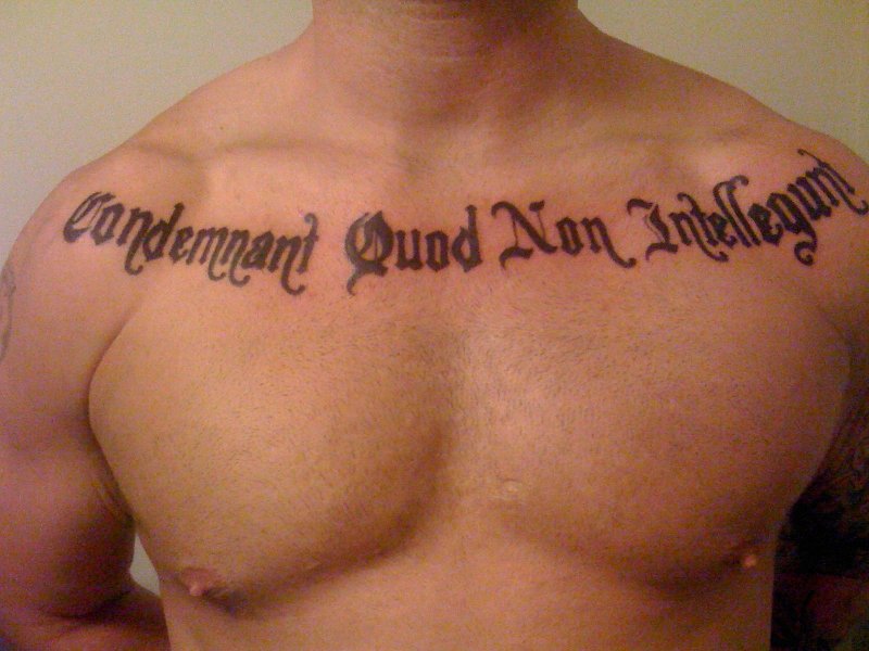 Tattoo quotes woman