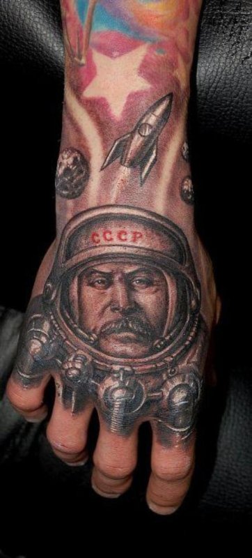 Тату в Советском стиле