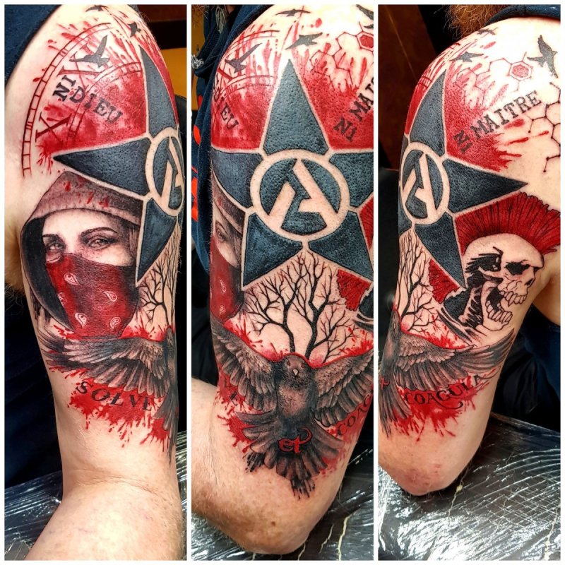 Тату анархистов