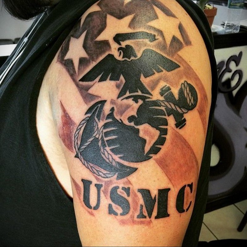 Тату USMC
