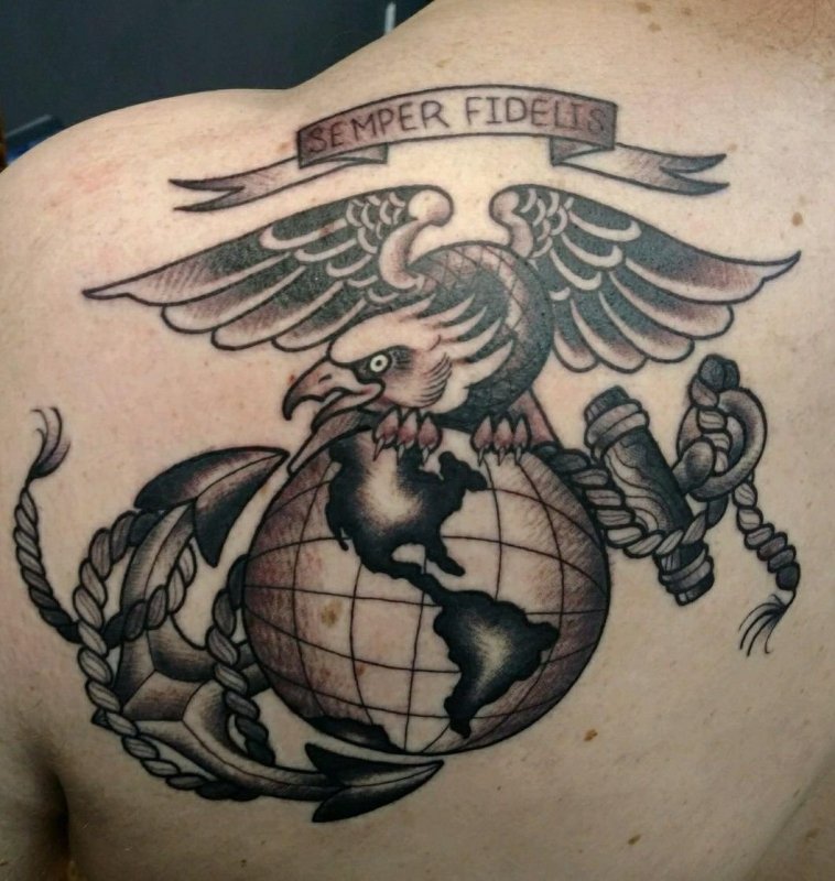 Тату USMC