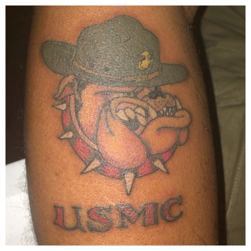 Marine Corps тату