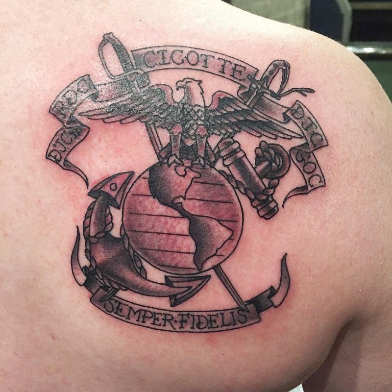 Тату USMC