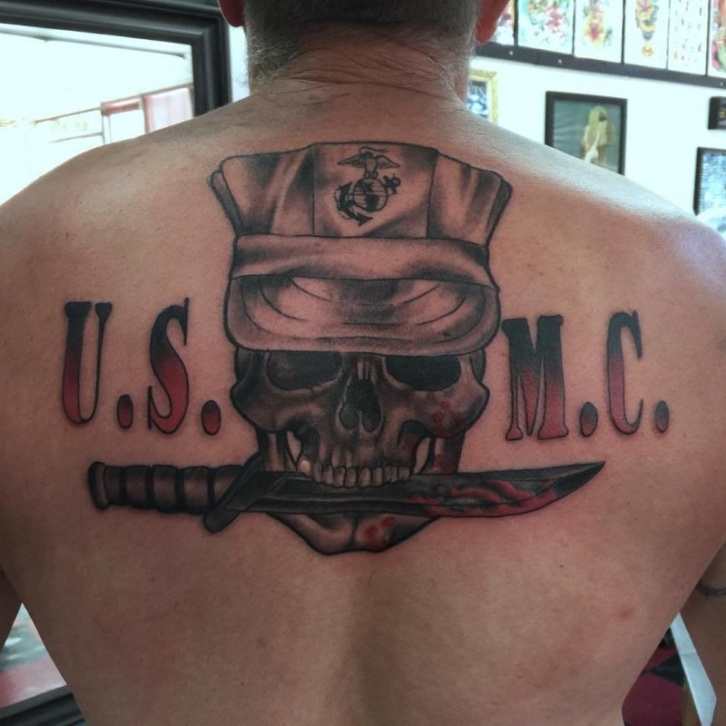 Тату USMC