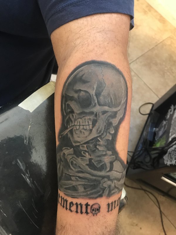 Memento Mori тату