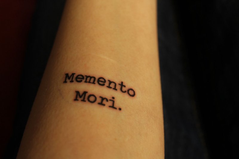 Memento Mori тату