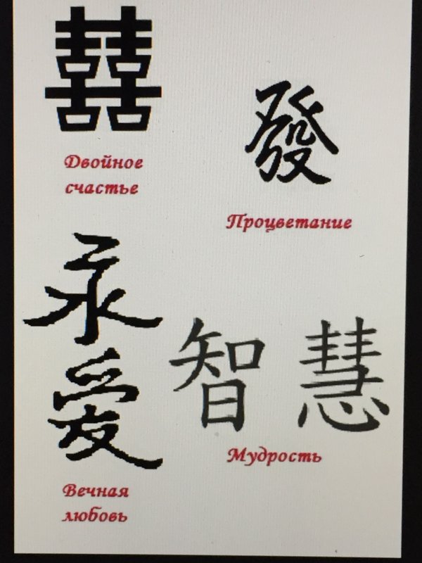 Китайский иероглиф богатство