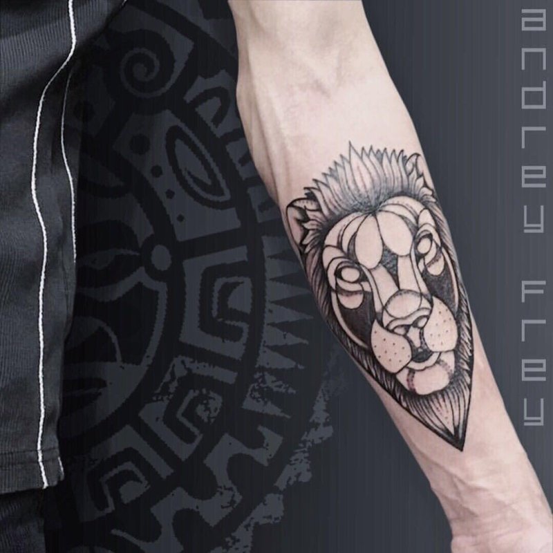 Linework предплечье
