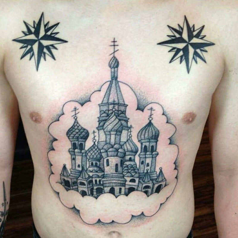 Татуировки купола храм Церковь