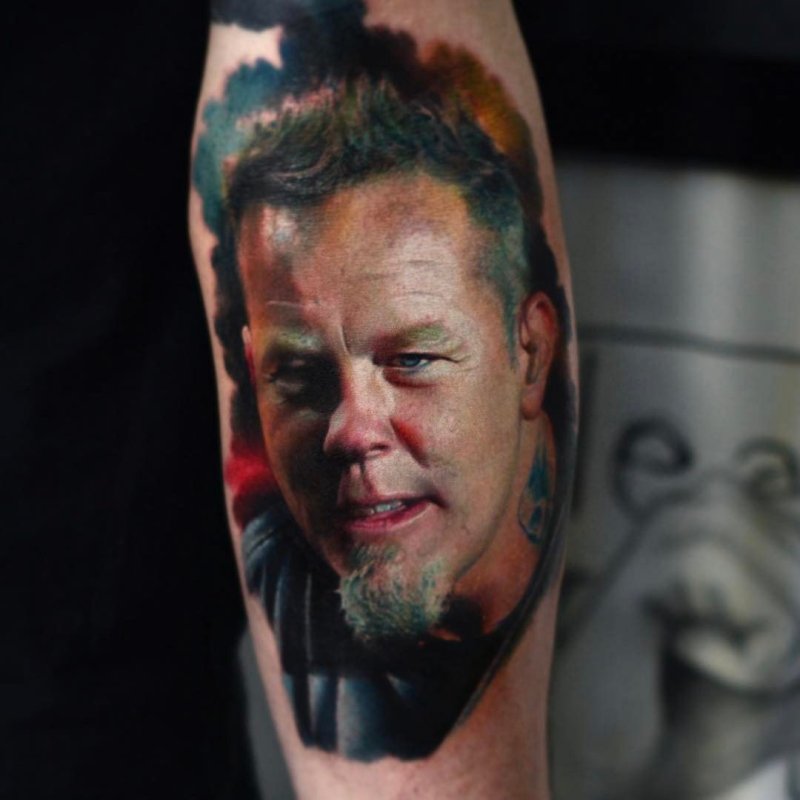 James Hetfield тату