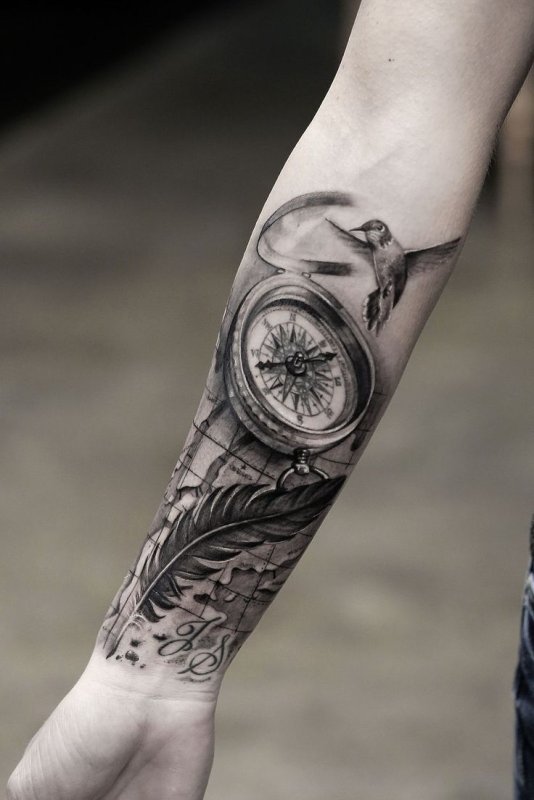 Linework предплечье