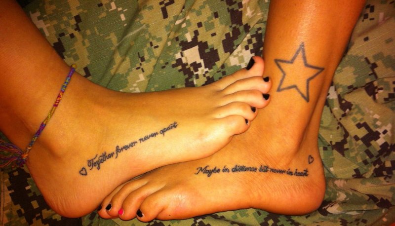 Together Forever Татуировка