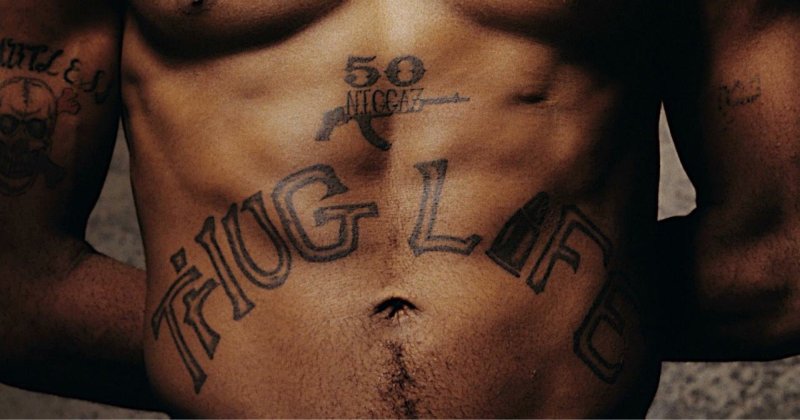 Тату Тупака Thug Life