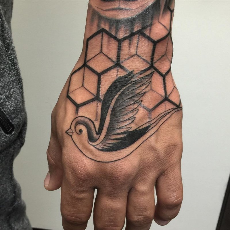 Inez Janiak Wolf Tattoo эскизы