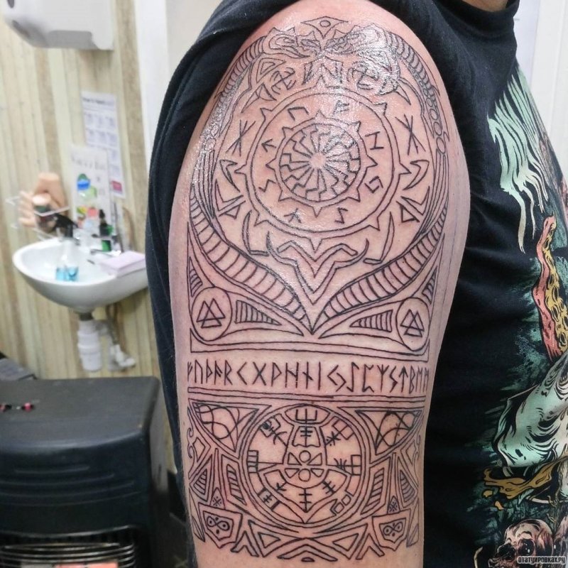 Тату вязь