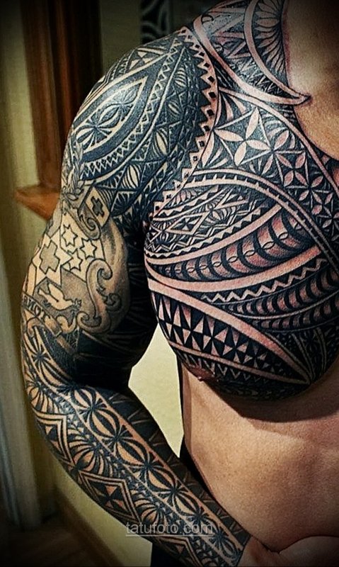 Blackwork Полинезия