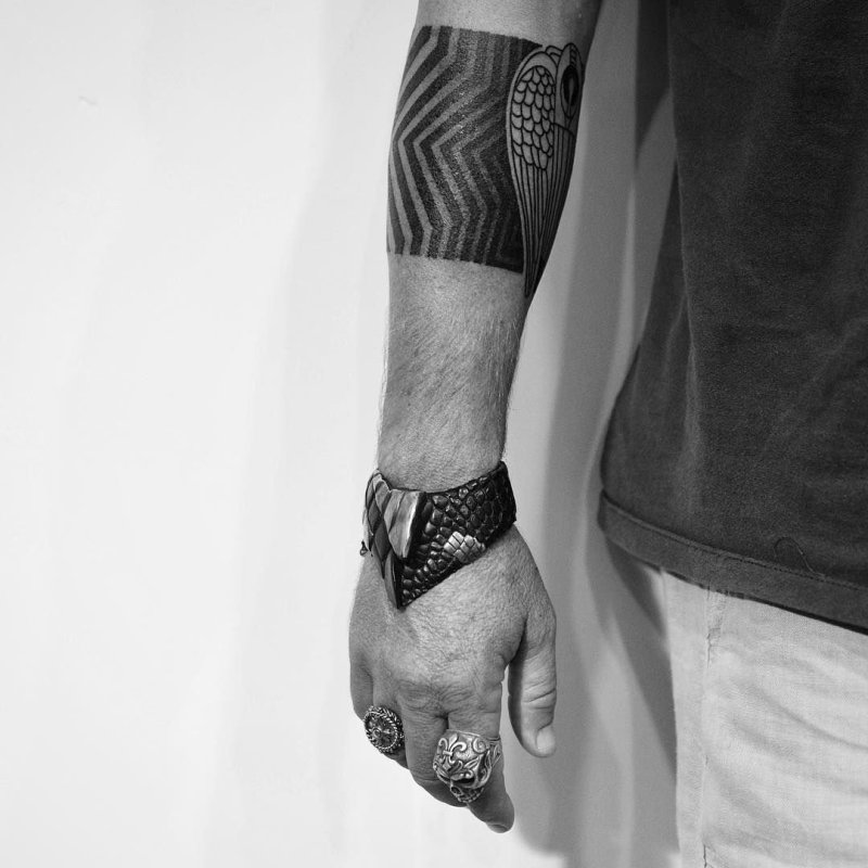 Blackwork браслет