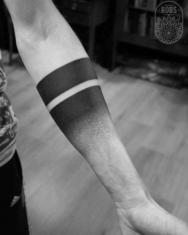Blackwork браслет