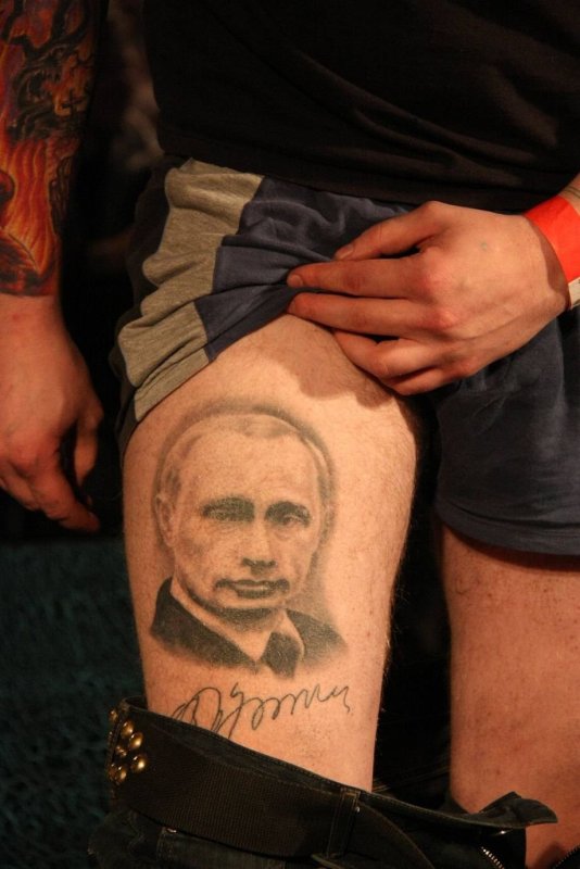 Татуировка Путин