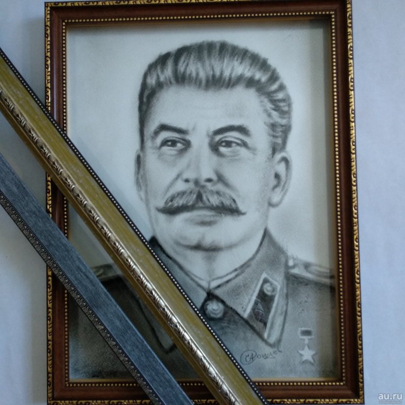 Филонов портрет Сталина