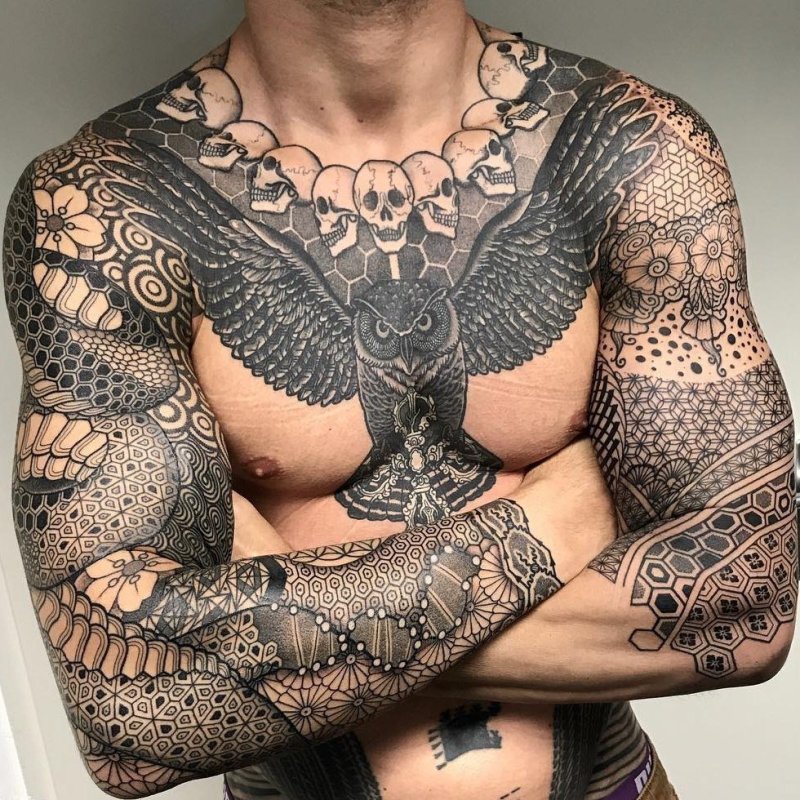 Рукав с грудью