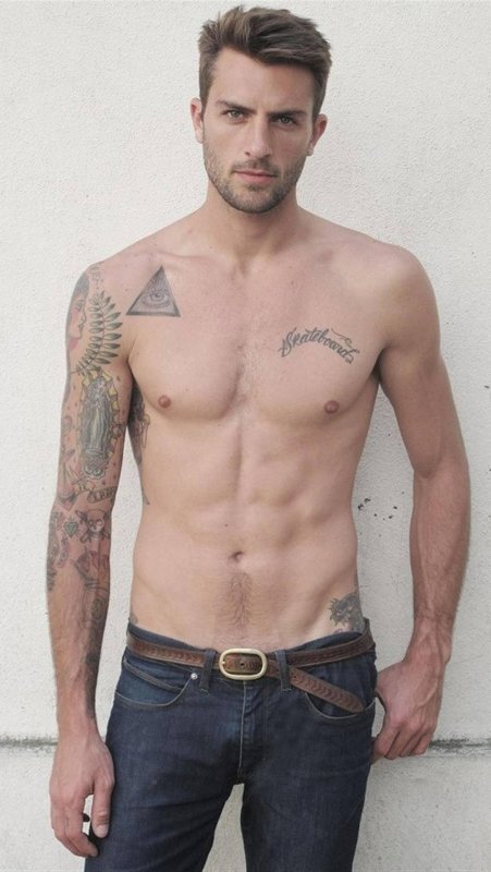 Rafael Lazzini model Татуировки