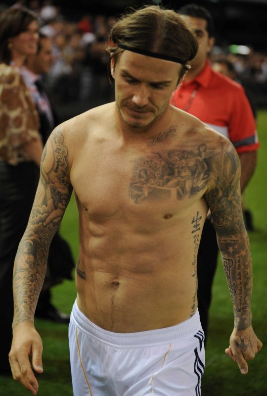 David Beckham тату