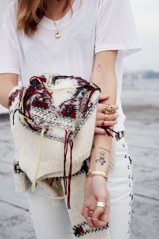 Chiara Ferragni Татуировки