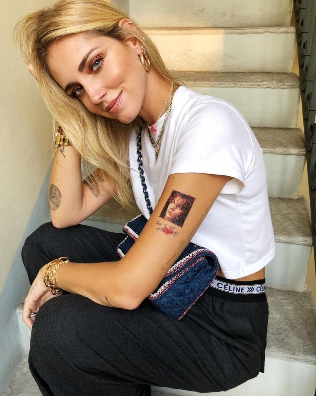 Chiara Ferragni tongue