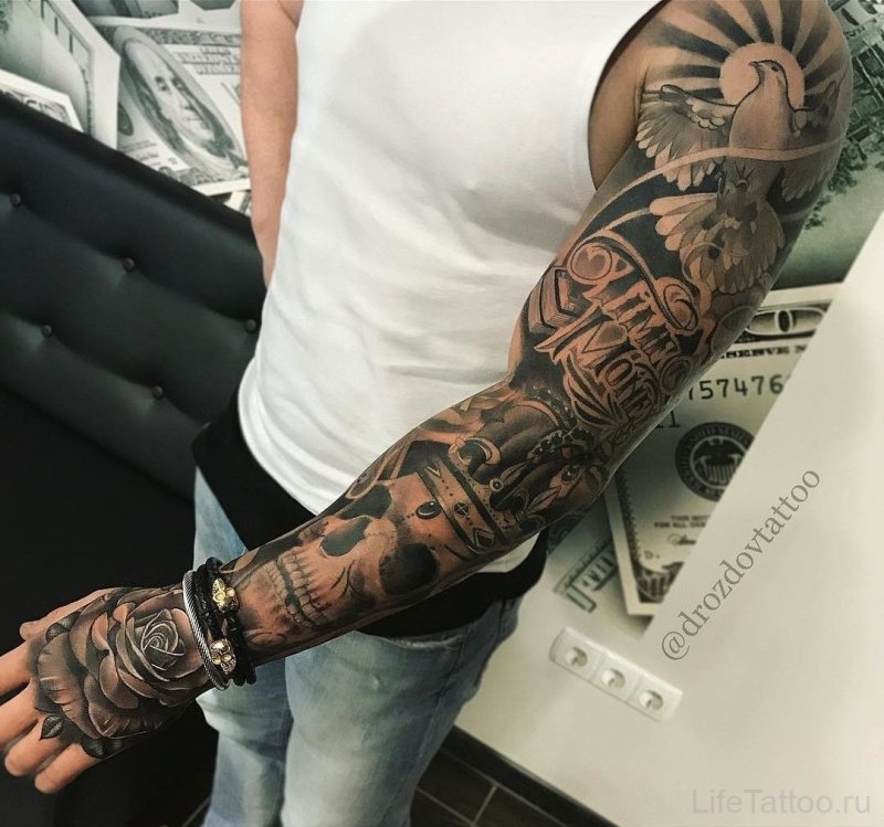 Лучшие тату рукава для мужчин