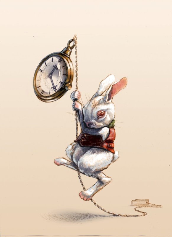 White Rabbit тату