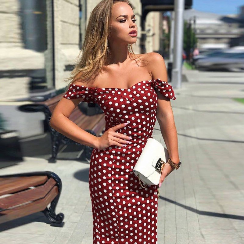 Vittoria Vicci платье в горошек