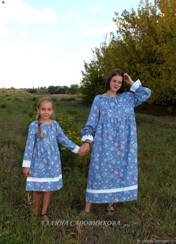 Платье барышня крестьянка