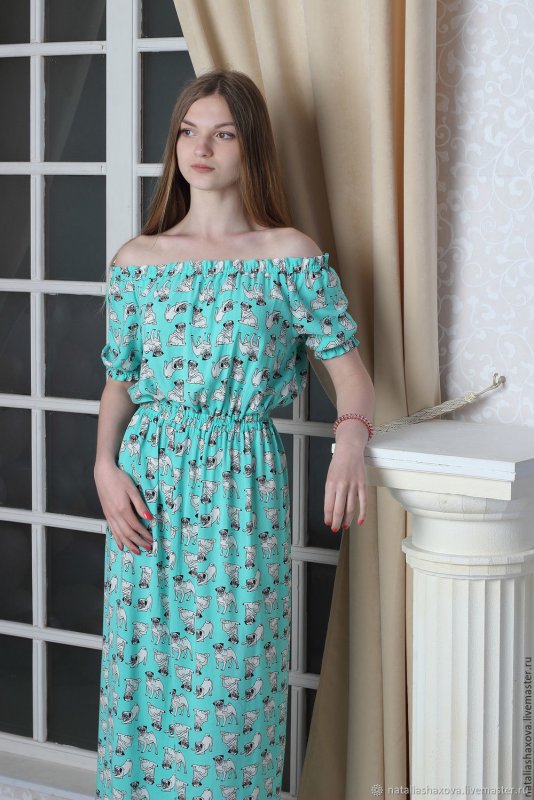 Длинный сарафан