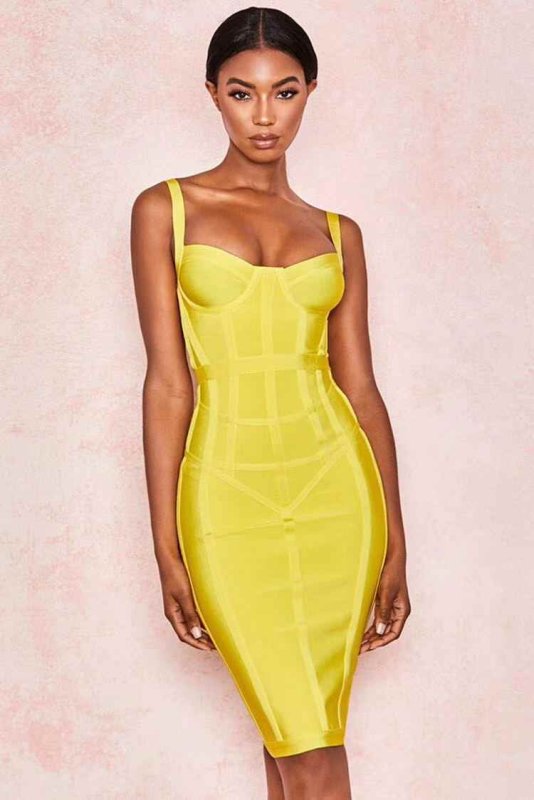 Бандажное платье Mango