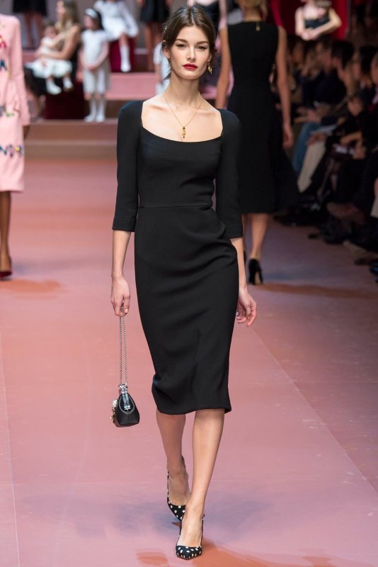 Твидовое платье Dolce Gabbana