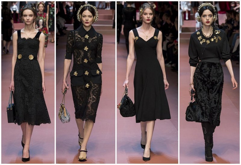 Платье Dolce&Gabbana черный
