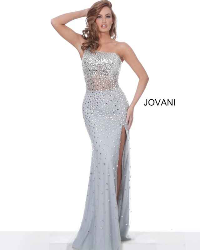 Jovani 7757 Silver