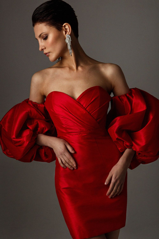 Jenny Packham платья красное
