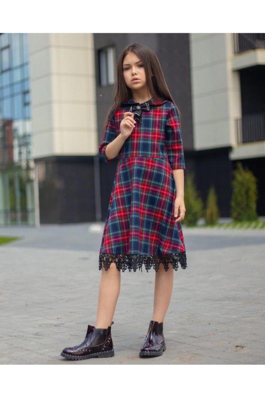Платье девочки Ralph Lauren клетка