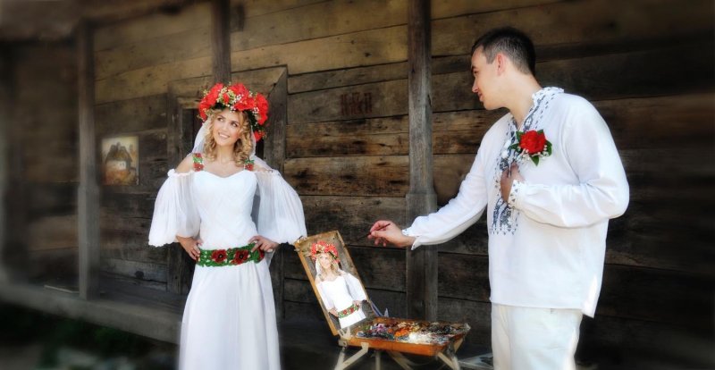 Славянская свадьба