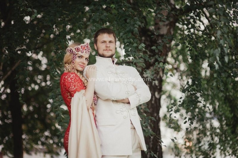 Свадьба в народном стиле